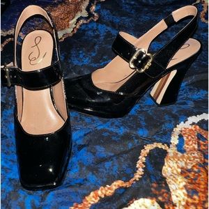 Sam Edelman, Black Patent, Size 11